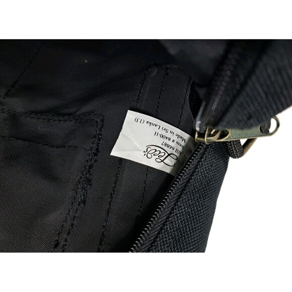 Vintage Gap Hobo Purse Shoulder Bag Messenger Satchel Black Crossbody - Picture 6 of 7